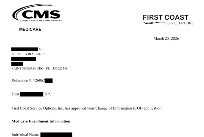 help with florida provider credentialing and insurance enrollment